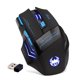 thumbnail image 3 of Ratón inalámbrico Zelotes Ratón inalámbrico, ratón ergonómico para PC de 2,4 GHz, ratón para juegos USB de 7 botones y 2400 DPI, ratón para computadora para PC, Mac, portátil, color negro, 3 of 7