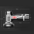 thumbnail image 4 of Mini Cordless Angle Grinder 12V Kit  Handheld Multifunctional Grinder Tool with Cutting Disc for Metal, Wood, Stone  Compact Polisher & Cutter for DIY & Home Use, 4 of 8