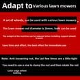thumbnail image 2 of Universal Mower Support Wheel Accessory - 26/28mm Sizes for Electric & Gasoline-Powered Push Mowers, Portable Durable Design with Easy Installation, Newly Upgraded Gardening Tool Aid, 2 of 6