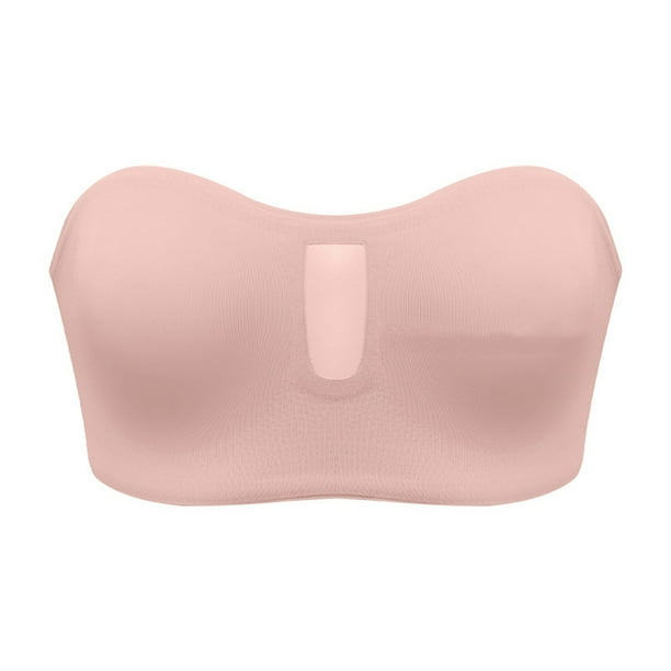 Brasier Sujetadores sin Tirantes de Talla Grande para Mujer, sin Aros de Acero Extra Grande