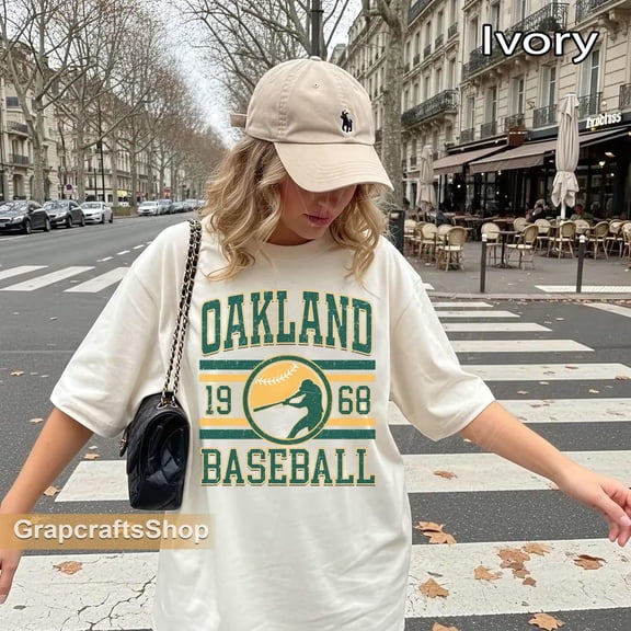 Vintage Oakland Baseball Unisex T-shirt, Baseball Fan shirt