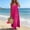 Hot Pink-A, variant on Summer Dresses for Women Maxi Dresses Long Flowy A Line Sleeveless Sundresses with Pockets Yellow-A XL(XL)