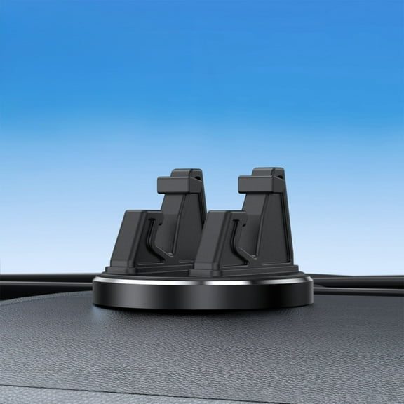 Kraoden Universal Car Phone Mount with 360° Rotation, Suction Cup Dashboard Holder, Secure Adhesive Base, Durable Alloy Material, Easy Installation for Smartphones