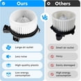thumbnail image 7 of BDFHYK AC Heater Blower Motor Fan 700230 Compatible with Toyota Corolla 2013-2019, Matrix 2009-2014, RAV4 2006-2018, HVAC Blower Motor Assembly Replacement for 8710342090, 19184662, 7 of 7