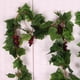 thumbnail image 5 of Hoja de seda 2x Plantas Artificiales con Cable , Vid, Fruta, Ratán de Plástico Fanmusic Hoja de seda, 5 of 7