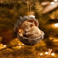 thumbnail image 1 of Adorno Navideño de Animales Del Bosque de 8 Cm | Colgante Navideño de Acrílico | Decoración Caprichosa de Animales Del Bosque | Ideal Como Regalo para Árbol, Corona, Guirnalda o Centro de Mesa, 1 of 6