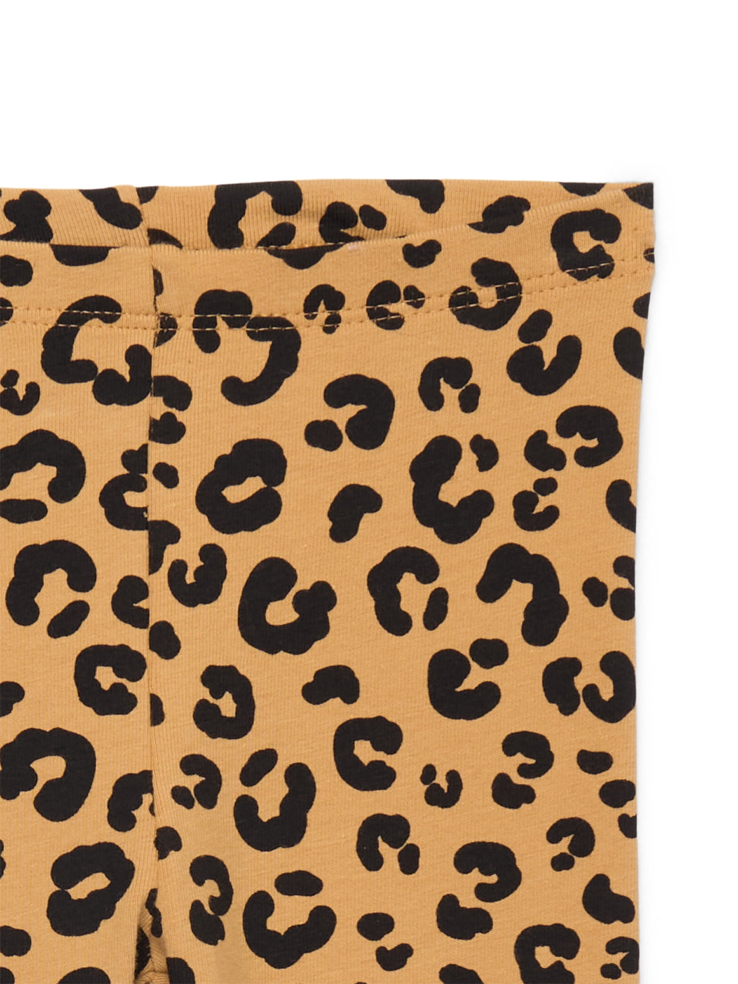 Garanimals Newborn, Baby & Toddler Girl Cotton Pull-on Leggings, Sizes 0M–6T, Single & 3-pack