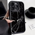 thumbnail image 3 of Funda de mármol para iPhone 13, funda para iPhone 11, 14, 12, 15 Pro Max, XR, X, XS, 7, 8, 16 Plus, SE 2020, funda de silicona TPU suave a prueba de golpes, 3 of 5