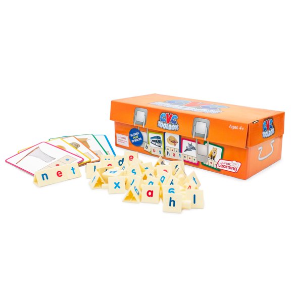 Caja de herramientas CVC de aprendizaje junior blanca