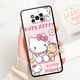 thumbnail image 2 of Funda trasera de silicona para teléfono Xiaomi, carcasa de Hello Kitty Cat para Xiaomi Mi Poco X3 X4 NFC M3 Mi 11T 10 T 9T 12 9 10 T Lite zhangmengya LED, 2 of 2
