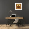 thumbnail image 3 of OToole, Tim 26x26 White Modern Wood Framed Museum Art Print Titled - Gilded Fruit II, 3 of 4