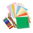 thumbnail image 3 of Bewildely 10 Uds Foto de papel colorido DIY Clip de cuerda de pared decoraciones de fiesta, 3 of 6