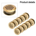 thumbnail image 2 of Évents Couverture Double Face Garde-Robe Armoire à Chaussures Ventilation Grille Évent d'Air 10 Pcs, 2 of 10