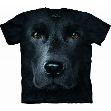 Black 100% Cotton Blackab Face Realistic Graphic T-Shirt