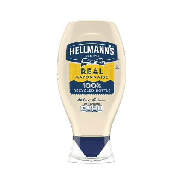 Hellmann's Real Mayonnaise Real Mayo Squeeze Bottle 20 oz