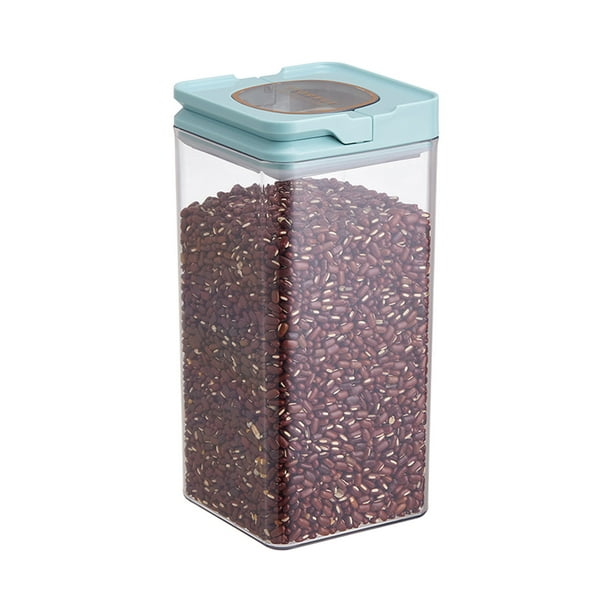 Organización Y Almacenamiento de la Despensa Recipientes de Almacenamiento de Alimentos Sellados con Tapas para la Organización de la Cocina - Recipientes de Almacenamiento de la Cocina de Plástico Pa