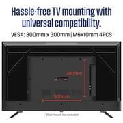 Westinghouse 43 Edgeless 4K UHD Smart TV with Xumo TV, HDR10, Voice Remote, Wifi, Dolby Sound