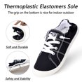 thumbnail image 5 of JENN ARDOR Women's Sneakers Canvas Low Top Lace Up Slip On Shoes Fashion Casual Comfortable Walking Flats Non Slip Platform Loafers, 5 of 8