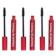 thumbnail image 1 of 3pcs Lash Volumizing Mascara Eyelashes Lengthening Curling Smudge Proof Hourglass Brush Lash Makeup Eye Mascara 8ml, 1 of 5