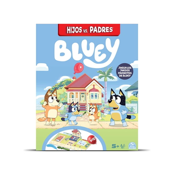 Juego de Mesa Spin Master Games Hijos vs Padres Bluey