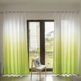 thumbnail image 3 of Mouliraty Leaves Sheer Curtain Window Voile Drape Valance 1 Panel Fabric, 3 of 9
