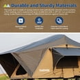 thumbnail image 5 of Rooftop Tent Soft Shell for SUV & Truck Camping,Roof Top Tent with Telescopic Ladder and LED Lighting for 2-3 Person,Quick-Setup, 5 of 7