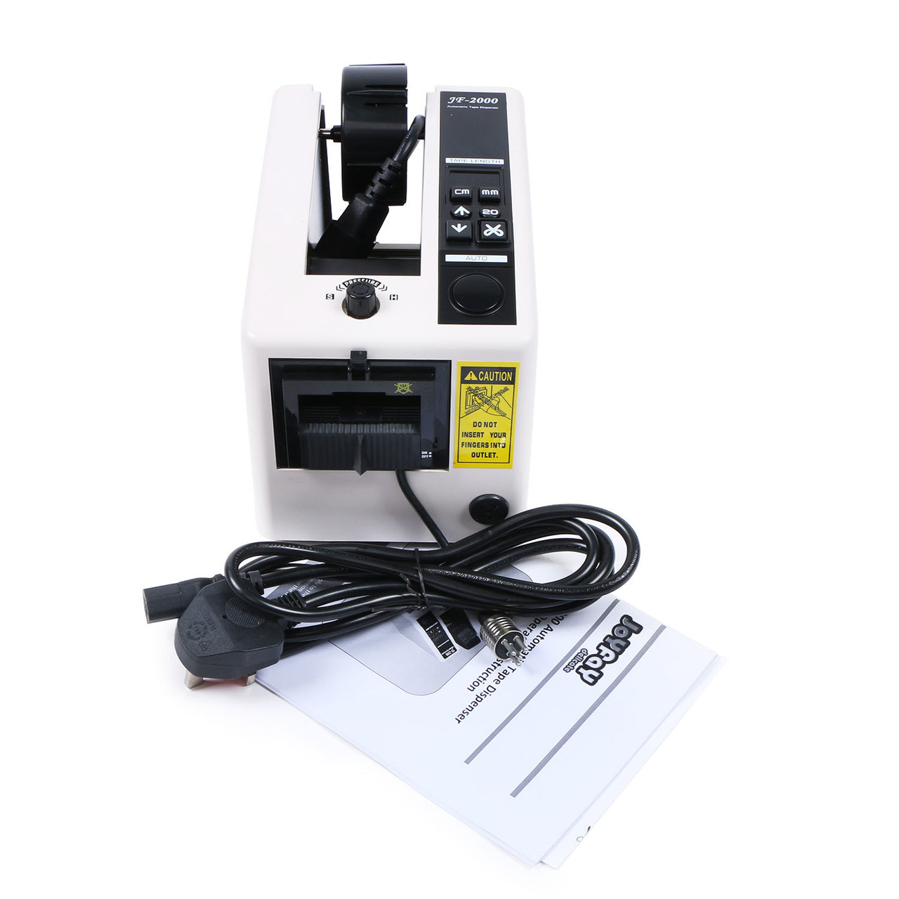 "U.S. Solid Electric Automatic Tape Dispenser, 0.28""-1.96"" Tape Width, 0.79""-39.33"" Tape Length"