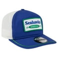 thumbnail image 3 of Men's New Era Royal/White Seattle Seahawks Patch 19TWENTY Adjustable Hat, 3 of 5