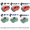 thumbnail image 4 of Vogacara 2wd RC coche resistente al desgaste luz LED ajustable 260 motores de potencia plástico oruga trasera eje Motor juguetes niños regalos Kits de construcción modelo Rojo Tres Poder Vogacara FN010345-03B, 4 of 6