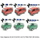 thumbnail image 4 of Vogacara 2wd RC coche resistente al desgaste luz LED ajustable 260 motores de potencia plástico oruga trasera eje Motor juguetes niños regalos Kits de construcción modelo Rojo Pojedyncza moc Vogacara FN010345-01B, 4 of 6
