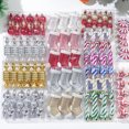 thumbnail image 2 of 1/5/3/6 piezas de bastones de Navidad coloridos adornos colgantes para árbol de Navidad juguetes de plástico para dulces regalo fiesta Año Nuevo suministros decoraciones para el hogar, 2 of 5