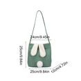 thumbnail image 3 of Organizadores de armario y almacenamiento, Organización y almacenamiento, Contenedores de almacenamiento, Bolsa de mano/cesta de conejito de Pascua Bolsa de almacenamiento de regalo decorativa Bolsas, 3 of 6