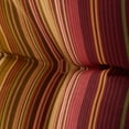thumbnail image 6 of Greendale Home Fashions Outdoor 44'' x 22'' High Back Chair Cushion, Kinnabari Stripe, 6 of 9