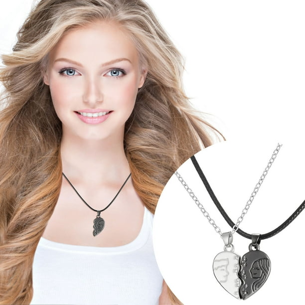 Attracting Necklace Angel Friendship Couple Stitching