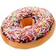 thumbnail image 1 of Cojín de felpa con espalda redonda de Donut, almohada de juguete de peluche para regalo de oficina TUNC Sencillez, 1 of 5