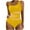Yellow, variant on One Piece Swimsuit for Women One Shoulder Spaghetti Strap Bathing Suits Mesh Tummy Control Full Coverage Swimwear