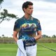 thumbnail image 3 of Balery Sunshine Underwater Sand Turtle Camisa Polo de Hombre con Estampado, de Manga Corta y Tejido Medio, Camisa Tipo Golf Polo-Small, 3 of 6