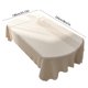 thumbnail image 3 of Mantel Rectangular de PVC - Beige, Impermeable y Fácil de Limpiar, para Picnic/Fiesta/Cena, Múltiples Tamaños (140x90cm/160x100cm/180x120cm/220x140cm), 3 of 6