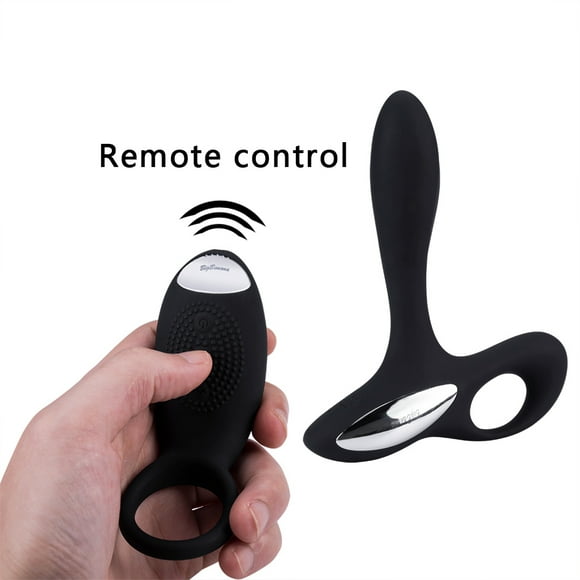 Bigbanana 10 Frequency Wireless Rechargeable Wand Massager for Couple, Waterproof Handheld Vibrator for Women, USB Cordless Sex Toy for Adult, Black