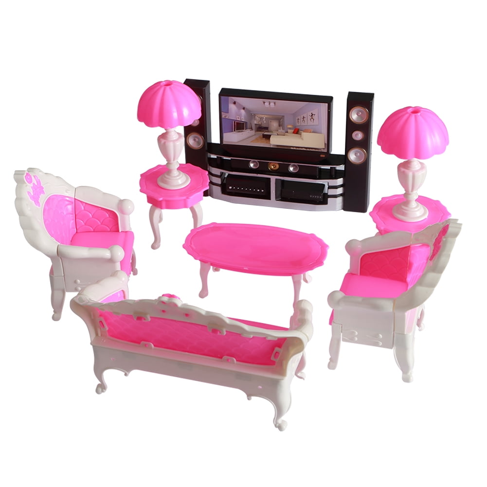 plastic dollhouse furniture