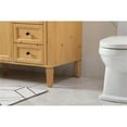 thumbnail image 5 of 60 inch single bathroom vanity in natural wood, 5 of 8