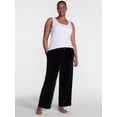 thumbnail image 2 of Joyspun Women's Velour Sleep Pants, Sizes XS-3X, 2 of 6