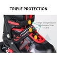 thumbnail image 2 of Calzado patinaje Patines en línea con iluminación ajustable con ruedas iluminadas para niños y jóven Tomshoo Calzado patinaje, 2 of 6