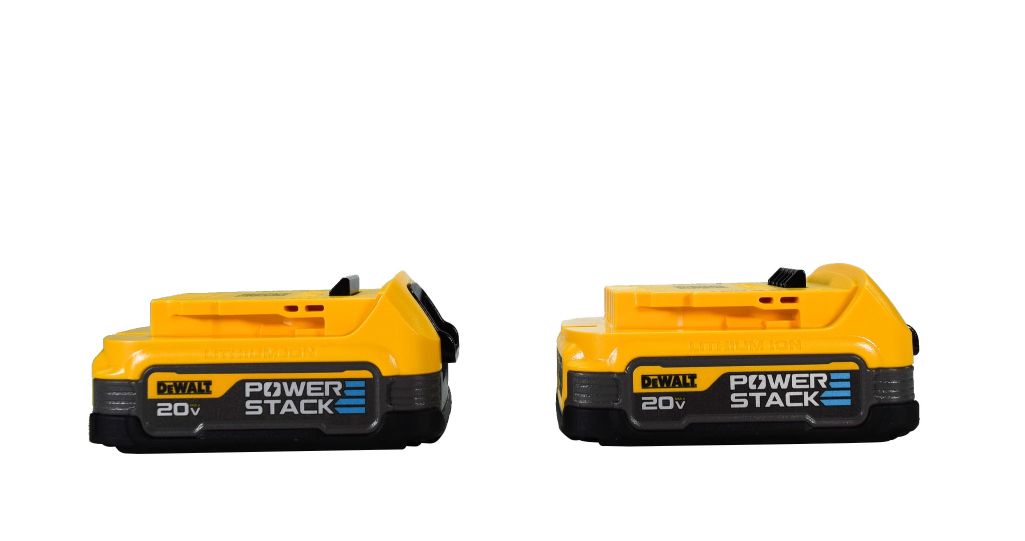 DEWALT 20V MAX POWERSTACK 1.7Ah Compact Battery Pack 2-Pack (DCBP034-2) – 50% More Power, 25% Smaller Size, Fast Charging