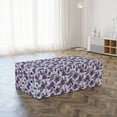 thumbnail image 3 of Flower Foldable Mattress, Funky Floral Pattern Violet, 78.7" x 47.2", Pastel Purple and Multicolor, by Ambesonne, 3 of 6