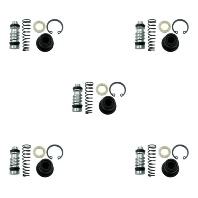ZheElen Pompe de Frein Piston Piston Kit de Réparation Remplacer Durable pour Scooter dans la Pompe de Ligne 12.7mm 5Set