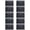 Black, variant on Giaone 10pcs Kraft Paper Envelope String Closure for Mail Postcard Bill Invitation