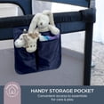 thumbnail image 3 of Dreambaby Padded Baby Playpen with Zip Door, Large Play Yard | For Babies and Toddlers 3-48 Months, Breathable Mesh, Foldable Fabric Play Pen, Easy Assembly, Navy, 3 of 8