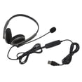 thumbnail image 3 of Call Center Headset, Stylish Computer Phone Headset Plug And Play  For Online Course For Business Space Gray,Rose Gold, 3 of 8