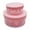 F, variant on Double Layer Cake Box Storage, Diy Transparent Round Cake Style Storage, Smooth Edge,Imitation of Play House, Hairpin Sundries Storage Cases Household Stuffs — LAILLSH